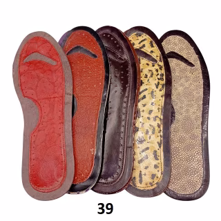 Стельки кожанные РАСПРОДАЖА !!  размер 39 (разные цвета)