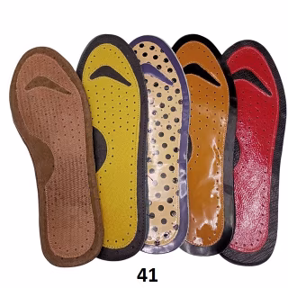 Стельки кожанные РАСПРОДАЖА !!  размер 41 (разные цвета)