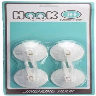 Крючки на присоске 191-4/ набор 4шт./ блистер