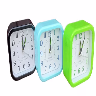 Часы будильник № 6638, разные цвета