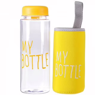 Бутилка для води My Bottle 500 мл. в термо чохлі з підвісом / різні кольори / 422