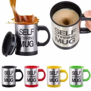 Кружка-мішалка автоматична Self Stirring Mug, 350 мл, 512, різні кольори