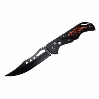 Нож выкидной M21 оранж, 22см