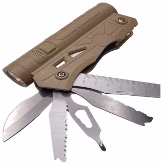 Ручний ліхтар Мультитул Power Bank X-Balog BL-LF-800 USB