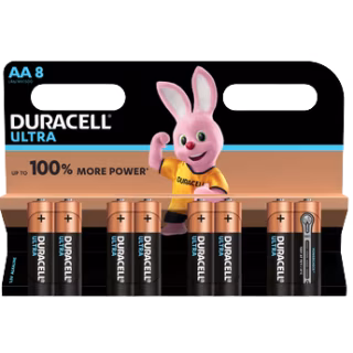 Батарейка Duracell Ultra LR6/ AA цена за 1шт  (блистер - 8шт.)