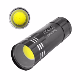 Ручной фонарь 159-COB, 3хAAA