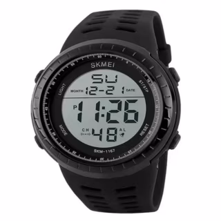 Часы наручные SKMEI 1167BK, BLACK, 6015