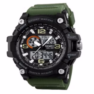 Часы наручные SKMEI 1283AG, ARMY GREEN, 9742
