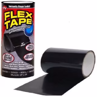 Сверхпрочный скотч - лента Flex Tape 12*10 30см. 5517