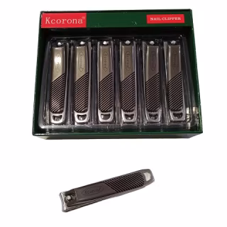 Кусачки для нігтів Kcorona 8001GT-3 Чорний смугастий