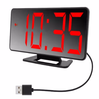 Часы электронные VST-888 Красный, USB