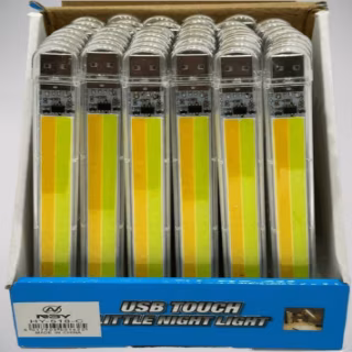 USB LED подсветка-лампа для ноутбука, повербанка COB, сенсорное включение. 9208