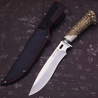 Нож охотничий Damascus 141