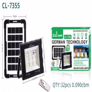 Фонарь для кемпинга Cclamp CL-7355, солнечная панель