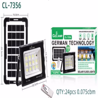 Фонарь для кемпинга Cclamp CL-7356, солнечная панель