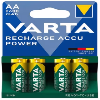 Аккумулятор Varta Pro 2600 mAh Recharge Accu Power