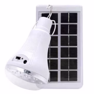 Фонарь для кемпинга Cclamp CL-509, 30W, E27, аккумулятор, солнечная панель