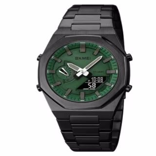 Часы наручные SKMEI 1816BKGNBK, BLACK/GREEN-BLACK