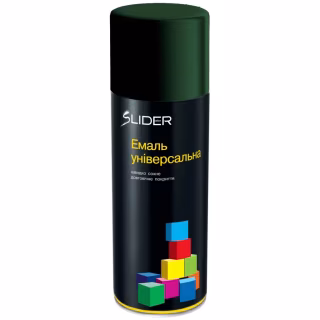 Аерозольна фарба для автомобіля SLIDER 6005 темно-зелена, 400мл (000005247)