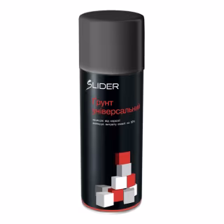 Аерозольна фарба для автомобіля SLIDER грунт чорний 400мл (000021006)