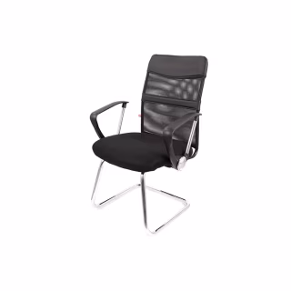 Офисное кресло Аклас Вест CF New (XY-611-1G) Черный (Черный) (00143105)