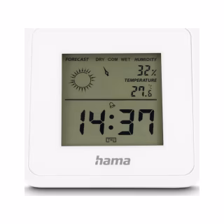 Термо-гігрометр Hama Borneo White (00185891)
