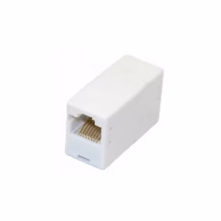 Сращиватель Merlion 1+1 RJ45 UTP 5e, White (00190 / 11445)