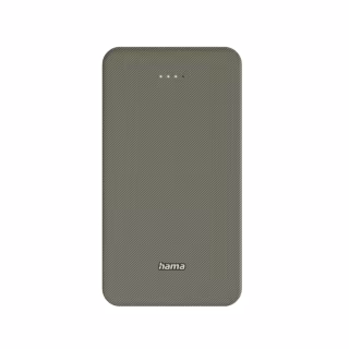 Батарея універсальна Hama 20000mAh, 15W/5V/3A, USB-C, USB-A, green (00201716)