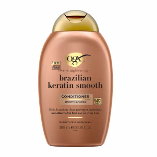 Кондиціонер для волосся OGX Brazilian Keratin Smooth для зміцнення волосся 385 мл (0022796976024)
