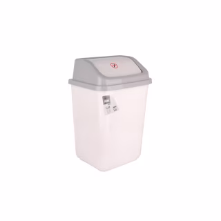 Контейнер для сміття Violet House 0098 White 30 л (0098 WHITE с/кр.30 л)