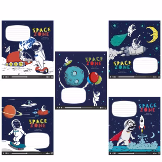 Тетрадь Школярик 12 листов в клетку (012-3176K)