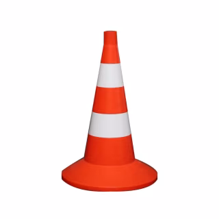 Дорожный конус Poputchik мягкий 520 мм (05-005)