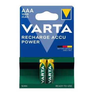 Аккумулятор Varta Rechargeable Accu 1000mAh NI-MH * 2 (05703301402)