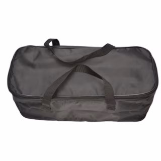 Сумка-органайзер Poputchik в багажник черная 1 отдел (клапан) (2 ручки) (09-718-1Д)