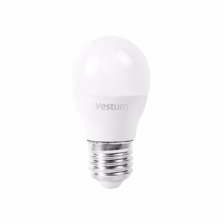 Лампочка Vestum G45 6W 4100K 220V E27 (1-VS-1201)