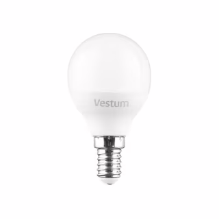 Лампочка Vestum G45 6W 3000K 220V E14 (1-VS-1204)