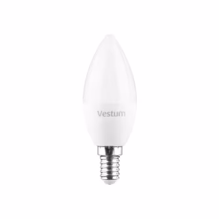 Лампочка Vestum LED C37 6W 3000K 220V E14 (1-VS-1304)
