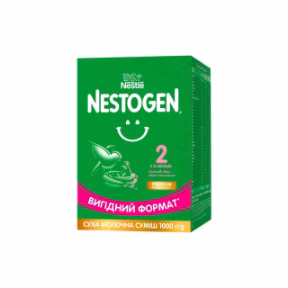 Детская смесь Nestogen 2 с лактобактериями L. Reuteri от 6 мес. 1 кг (7613287110046)