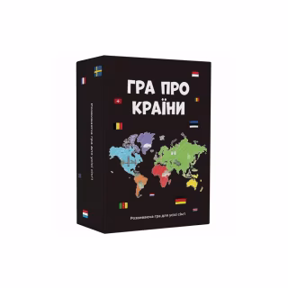 Настольная игра Memo Games Игра про Страны, украинский (1000175)