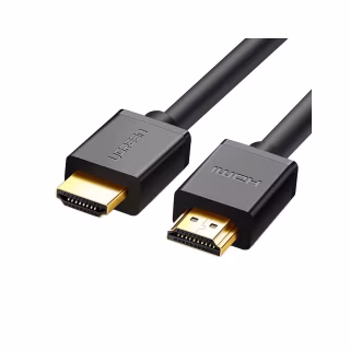 Кабель мультимедійний HDMI M to HDMI M 10.0m HD104 black Ugreen (10110)