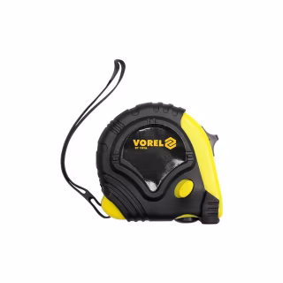 Рулетка Vorel с боковым фиксатором 5 м х 19 мм (10125)