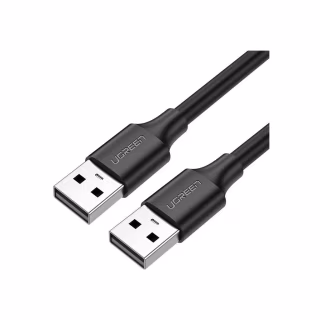 Дата кабель USB 2.0 AM/AM 0.5m US102 black Ugreen (10308)