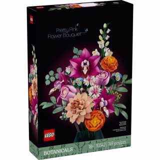 Конструктор LEGO Botanicals Милый розовый букет цветов (10342)