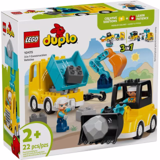 Конструктор LEGO DUPLO Town 3-в-1 Строительная техника (10475)