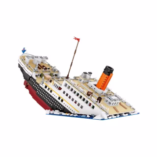 Конструктор LOZ mini Титанік без фігурок (1060)