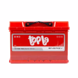 Аккумулятор автомобильный Topla 75 Ah/12V Energy Euro  750A (108 075)