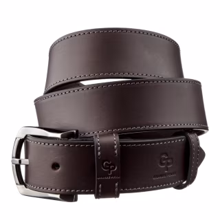 Ремень Grande Pelle Джинсовый Коричневый (11158)