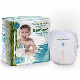 Подгузники Clearly Herbal Bamboo, розмір 5 (12-17 кг), 18 шт. (1125)