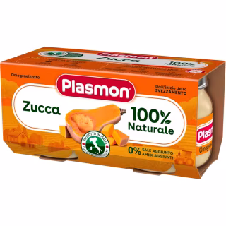 Детское пюре Plasmon Тыква 2х80 г (1136112)