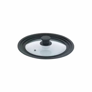 Кришка для посуду Kela Concetta с силиконовым ободком 22-26 см (11441)